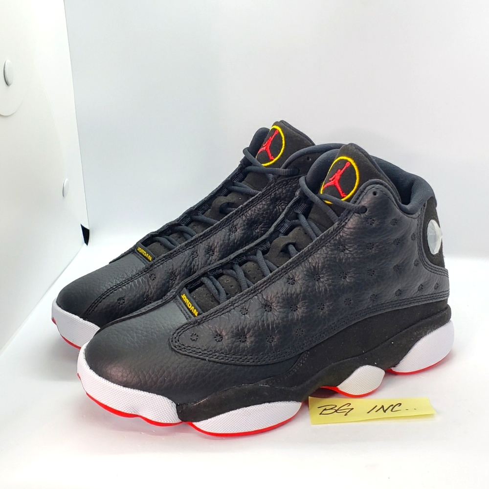 Nike Air Jordan 13 Retro Playoffs 2023 Shoes Men's Size 5 NEW Black 414571-062